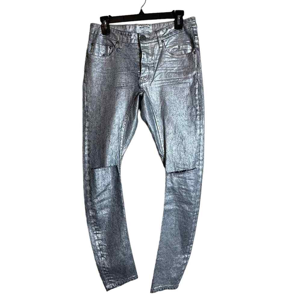 One Teaspoon NWT Kidd’s Drop Crotch Skinny Jeans in Nightshade $139 Size 25